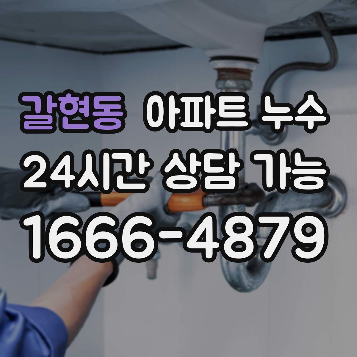 갈현동 아파트 누수탐지