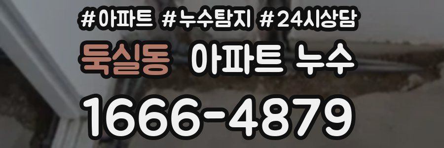 둑실동 누수탐지