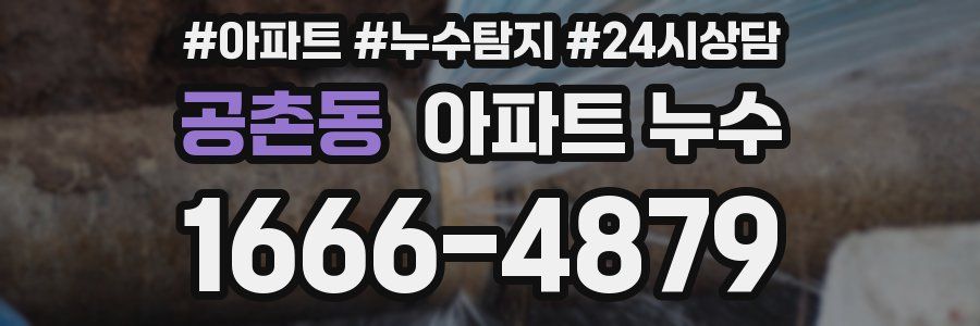 공촌동 누수탐지
