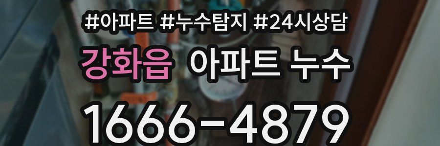 강화읍 누수탐지