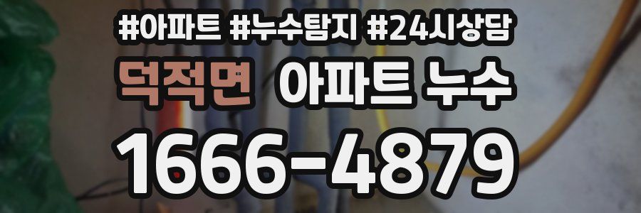 덕적면 누수탐지