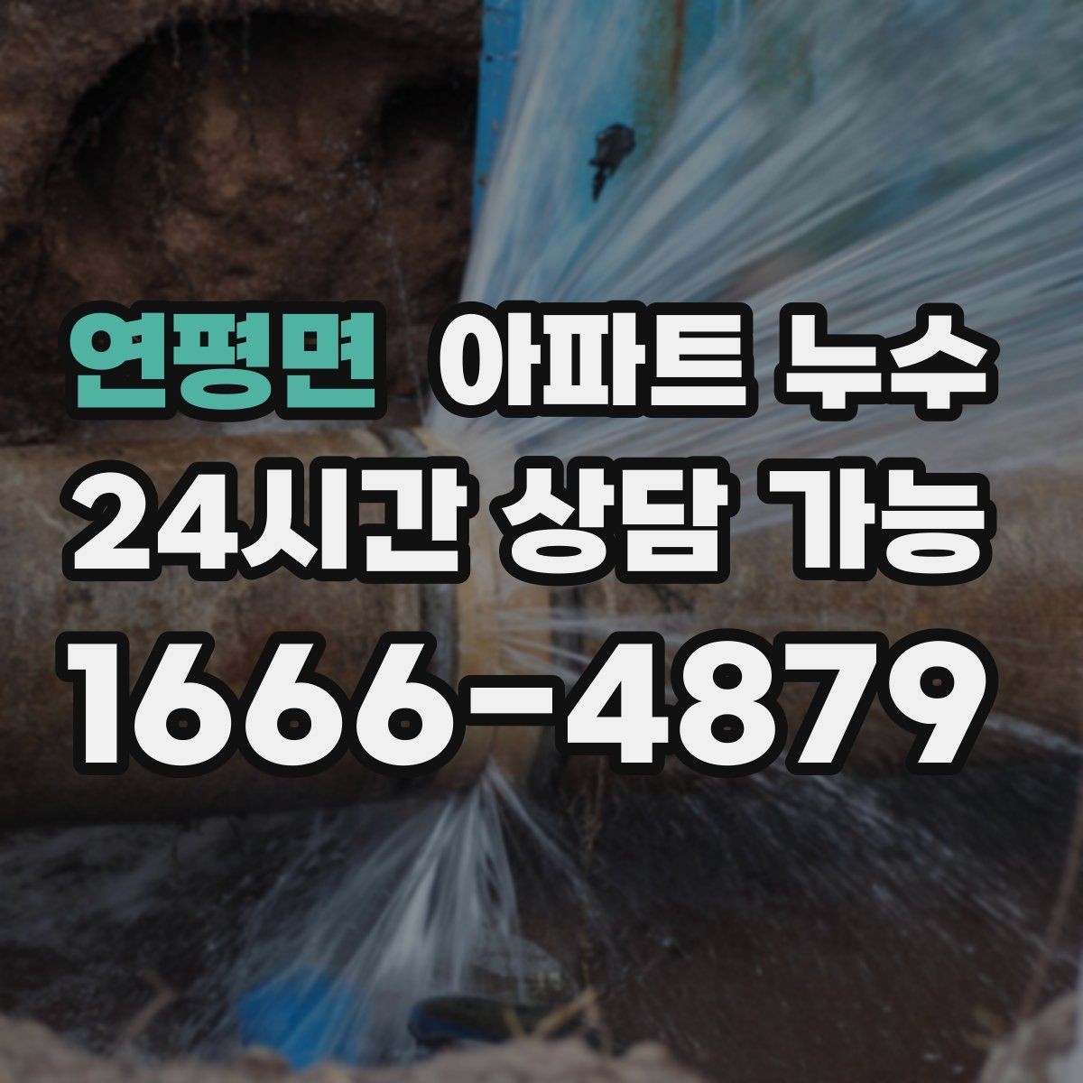 연평면 아파트 누수 냉장고 뒤쪽 바닥이 젖는 증상
