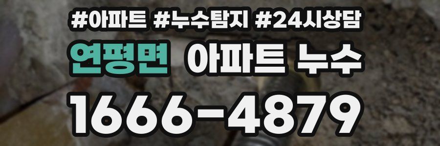 연평면 누수탐지