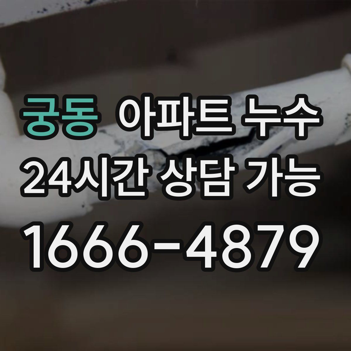 궁동 아파트 누수탐지