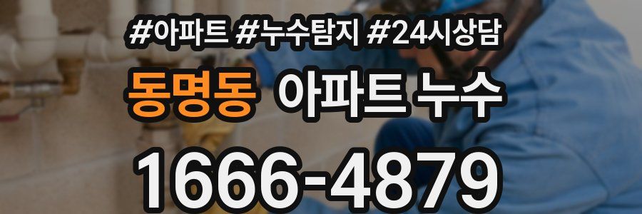 동명동 누수탐지