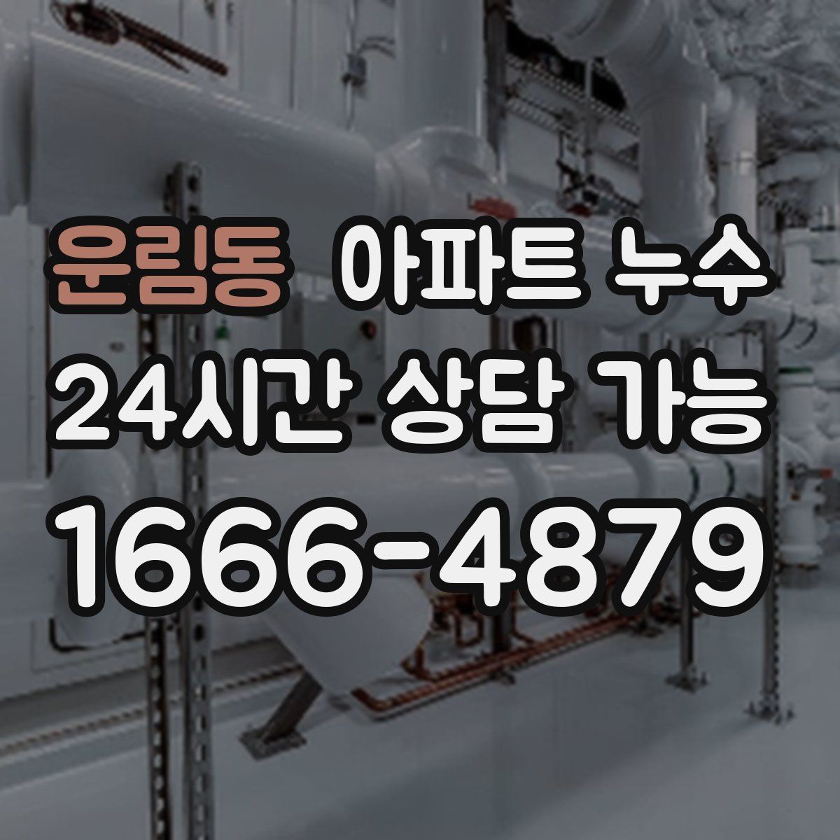 운림동 아파트 누수탐지