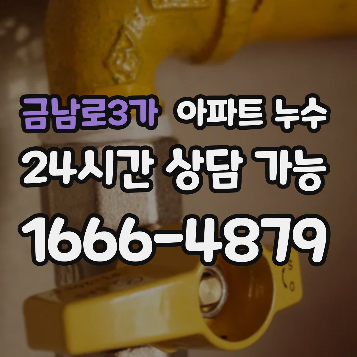 금남로3가 아파트 누수탐지