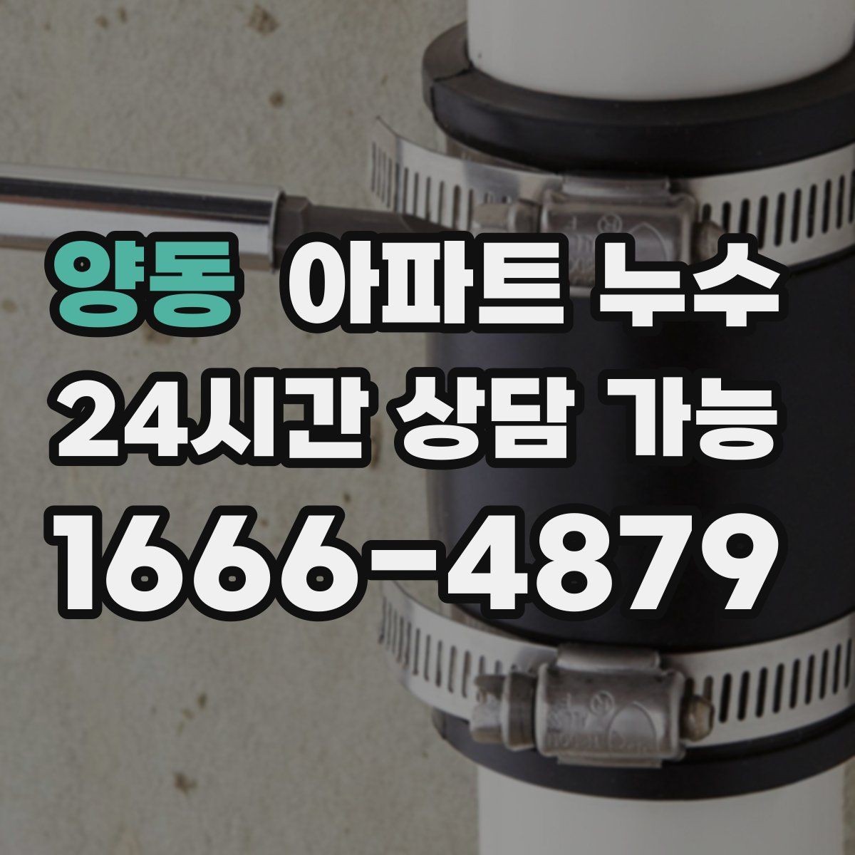 양동 아파트 누수 방문 전 준비하면 좋은 현장 정보