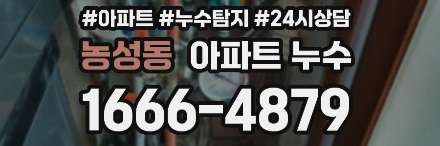 농성동 누수탐지