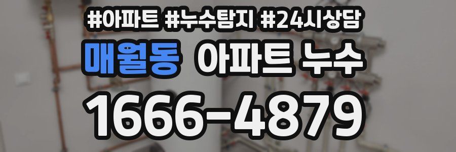 매월동 누수탐지