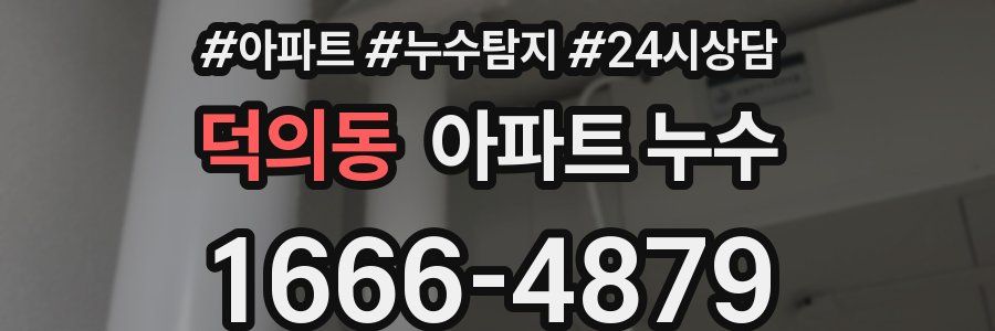 덕의동 누수탐지