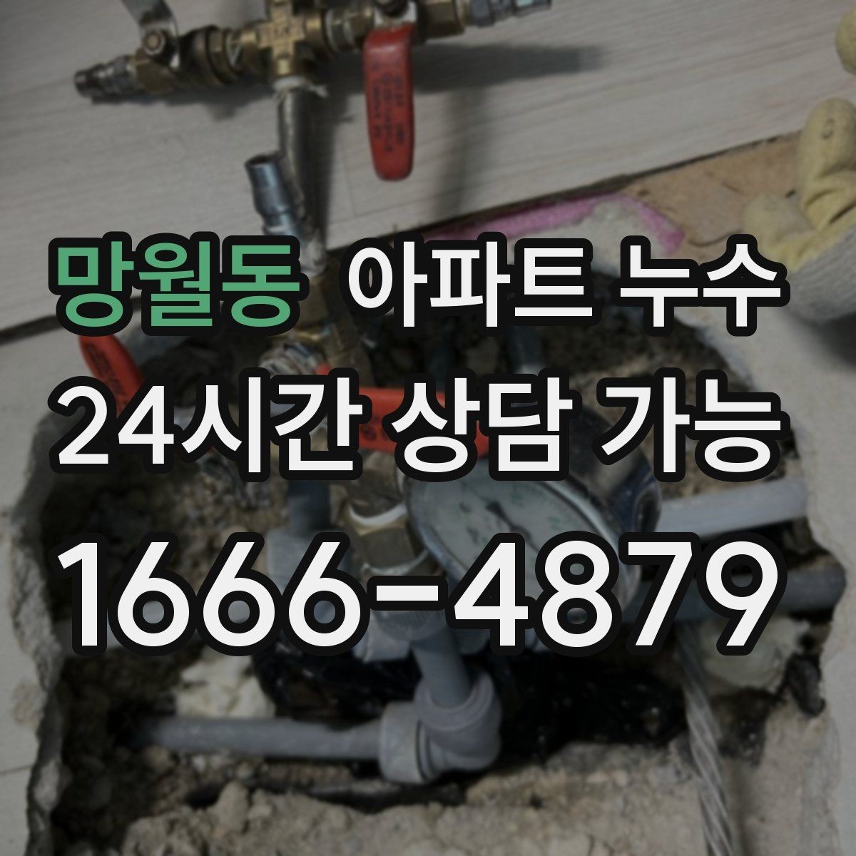 망월동 아파트 누수 비 온 날에만 나타나는 이유