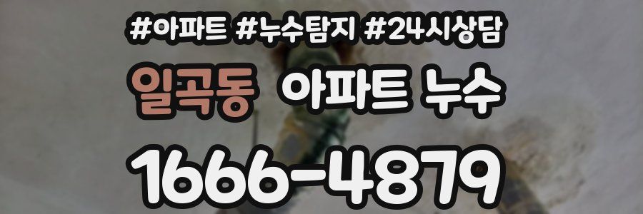 일곡동 누수탐지