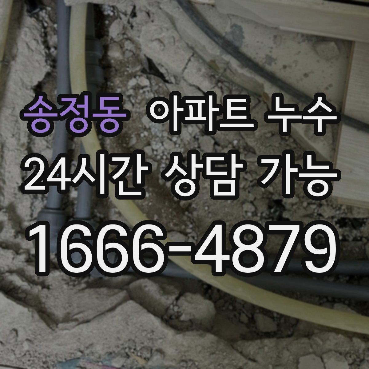 송정동 아파트 누수 주방 욕실 베란다 증상 비교 정리