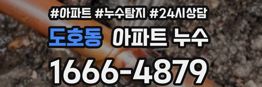 도호동 누수탐지