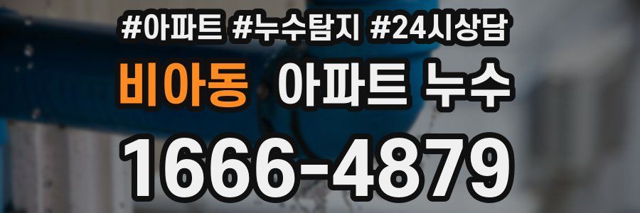 비아동 누수탐지