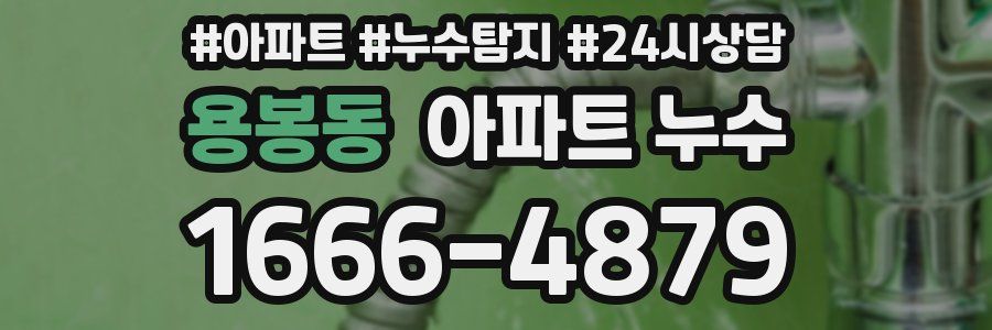 용봉동 누수탐지