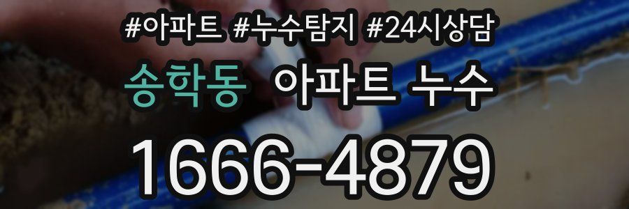 송학동 누수탐지