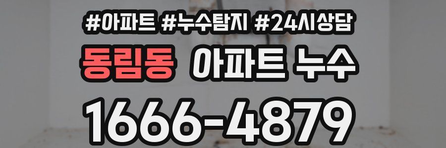 동림동 누수탐지