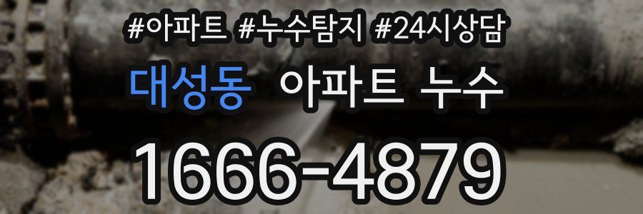 대성동 누수탐지