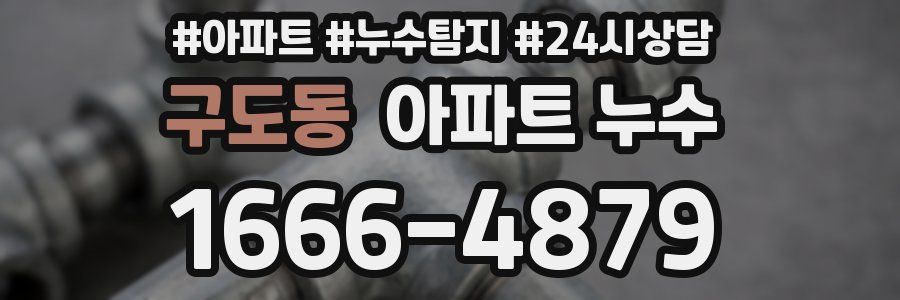 구도동 누수탐지