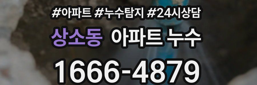 상소동 누수탐지