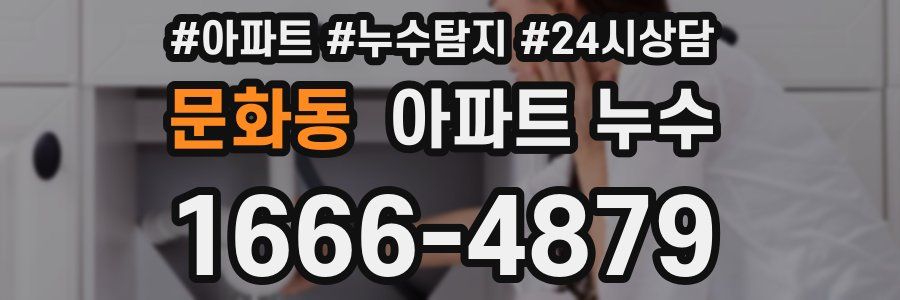 문화동 누수탐지