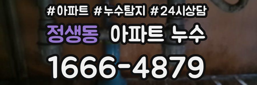 정생동 누수탐지