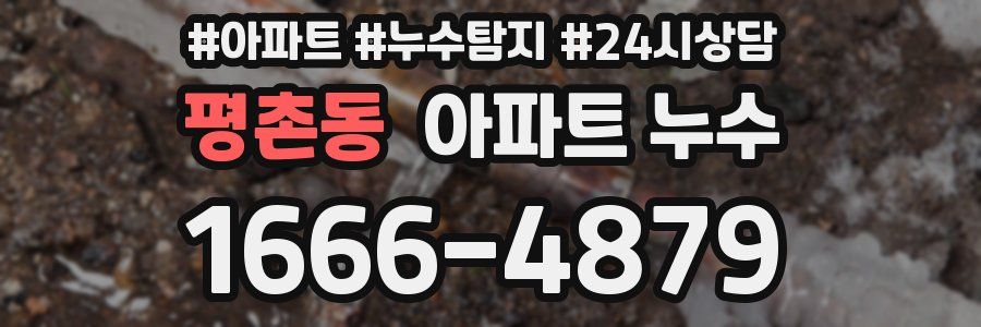 평촌동 누수탐지