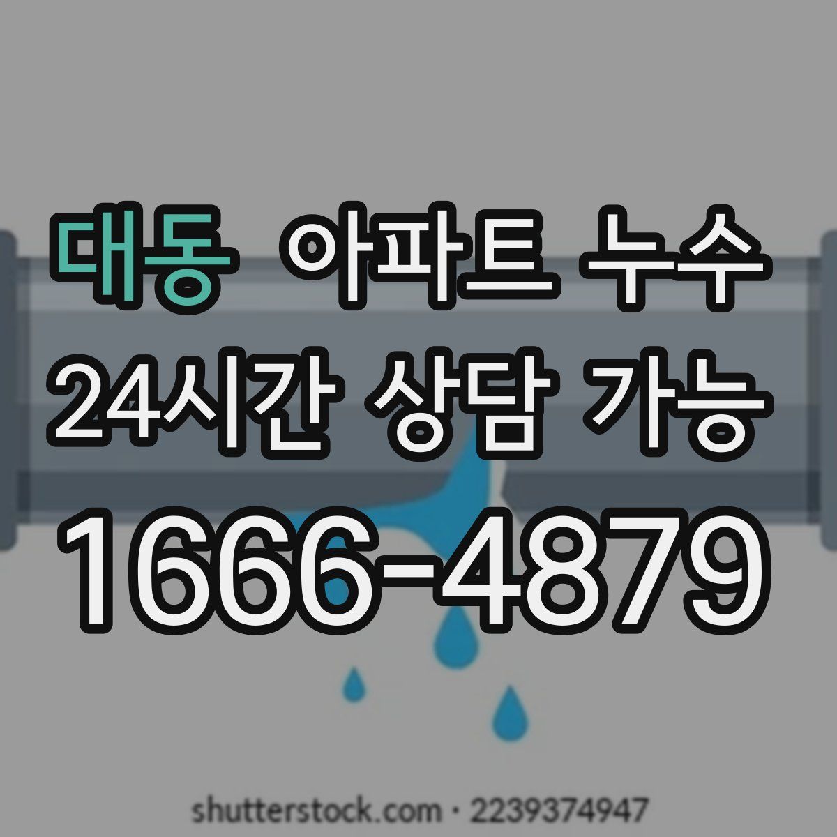 대동 아파트 누수탐지