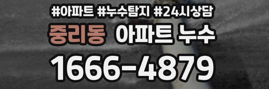 중리동 누수탐지