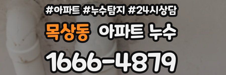 목상동 누수탐지