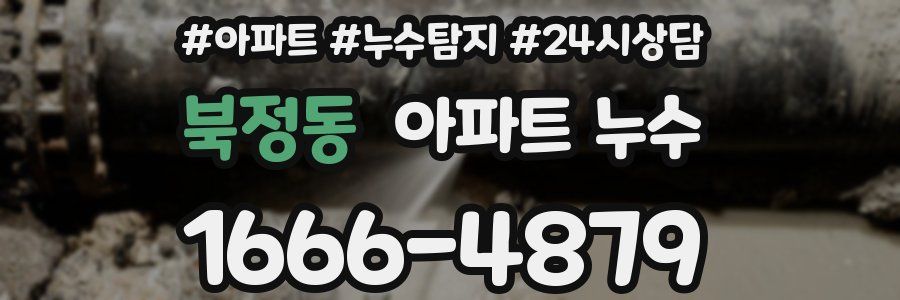 북정동 누수탐지