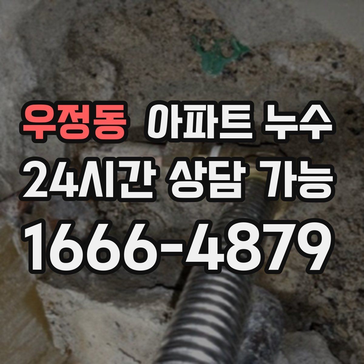 우정동 아파트 누수 싱크대 주변 실리콘 변색이 심해질 때
