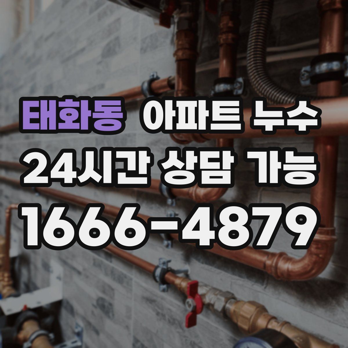 태화동 아파트 누수탐지