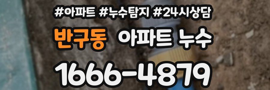 반구동 누수탐지