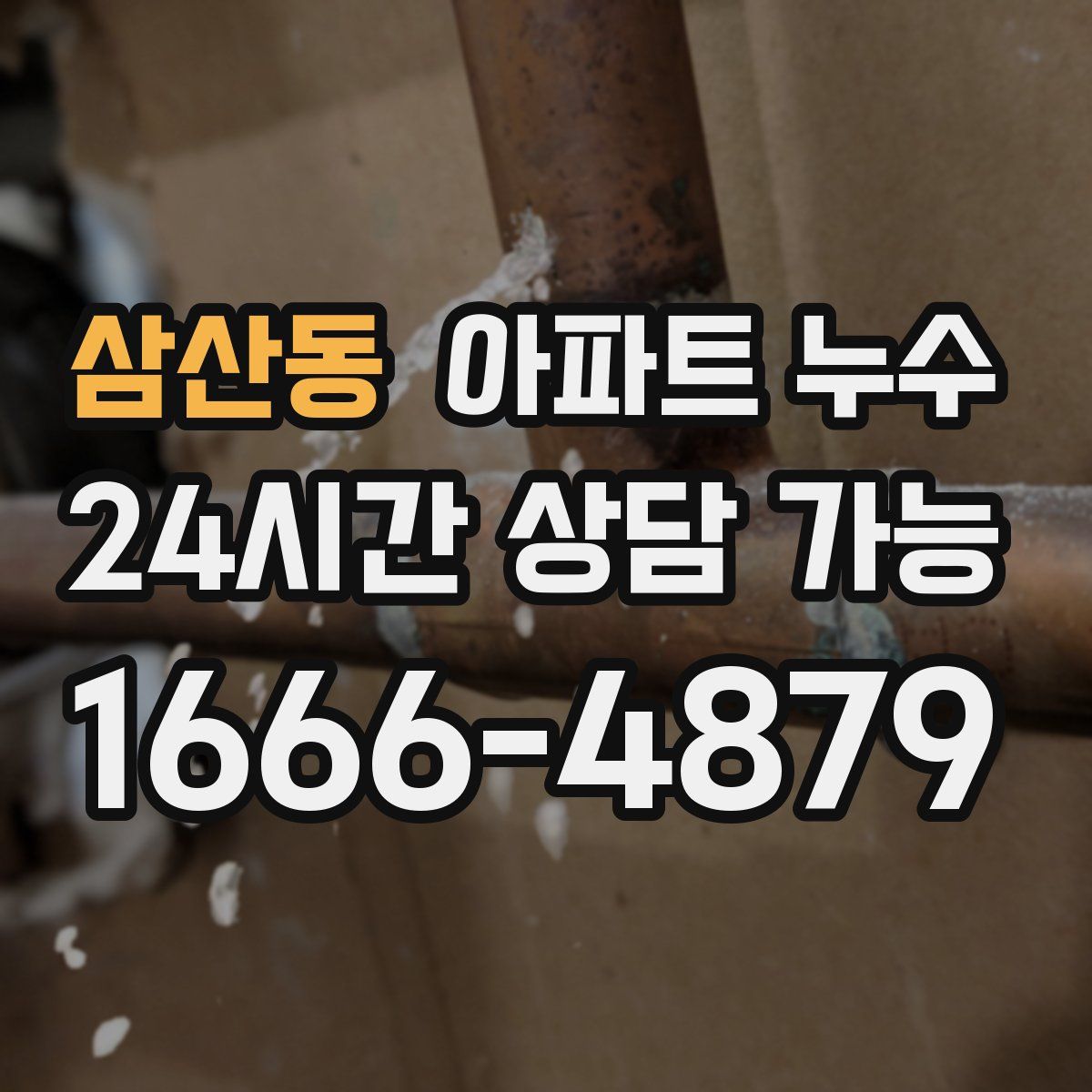 삼산동 아파트 누수탐지