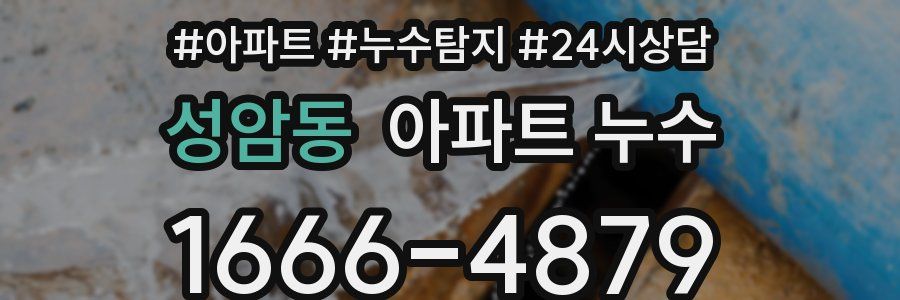 성암동 누수탐지