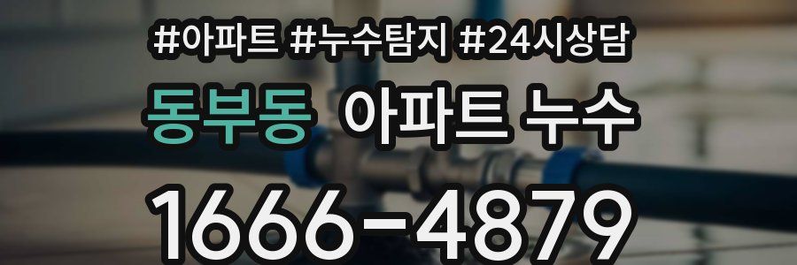 동부동 누수탐지