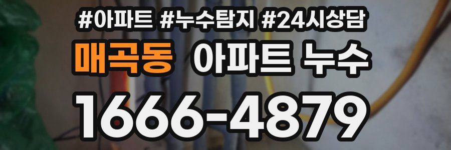 매곡동 누수탐지