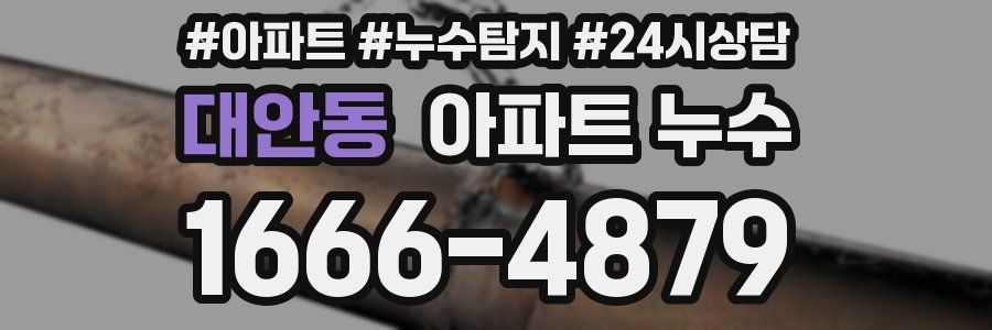 대안동 누수탐지