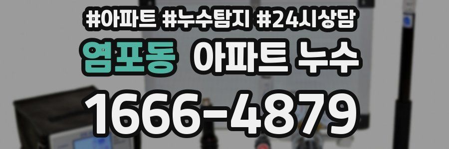 염포동 누수탐지