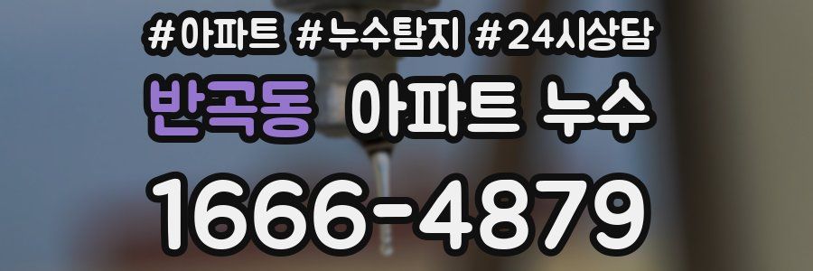 반곡동 누수탐지