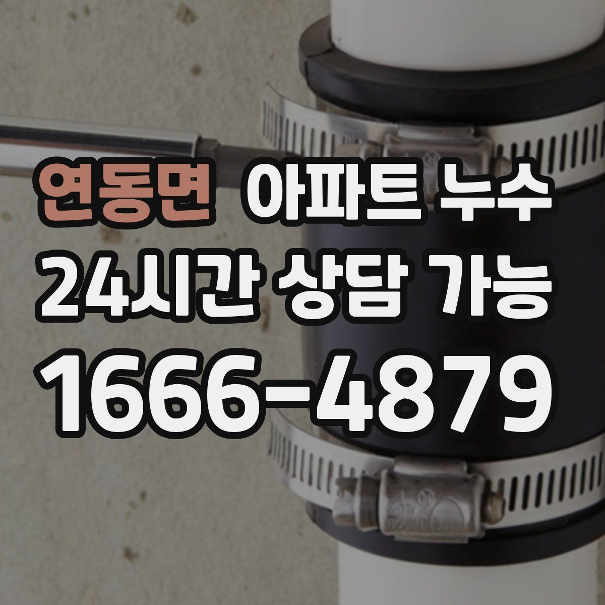 연동면 아파트 누수탐지