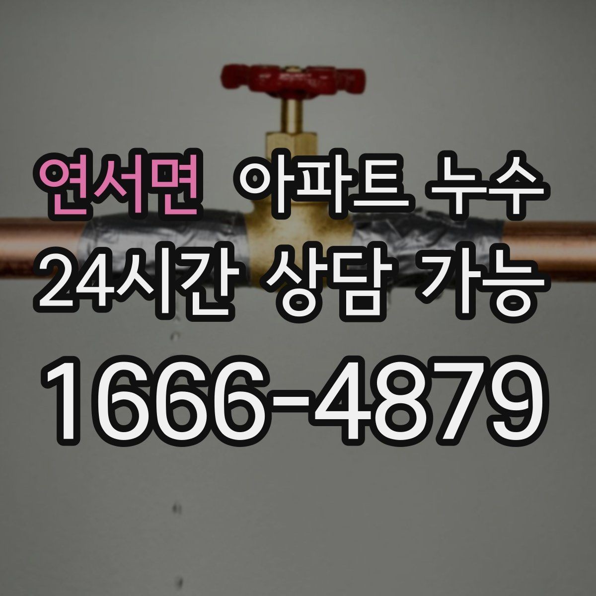 연서면 아파트 누수 주방 하부장 바닥에 물때가 남을 때