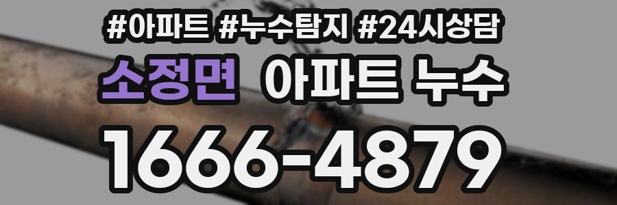 소정면 누수탐지