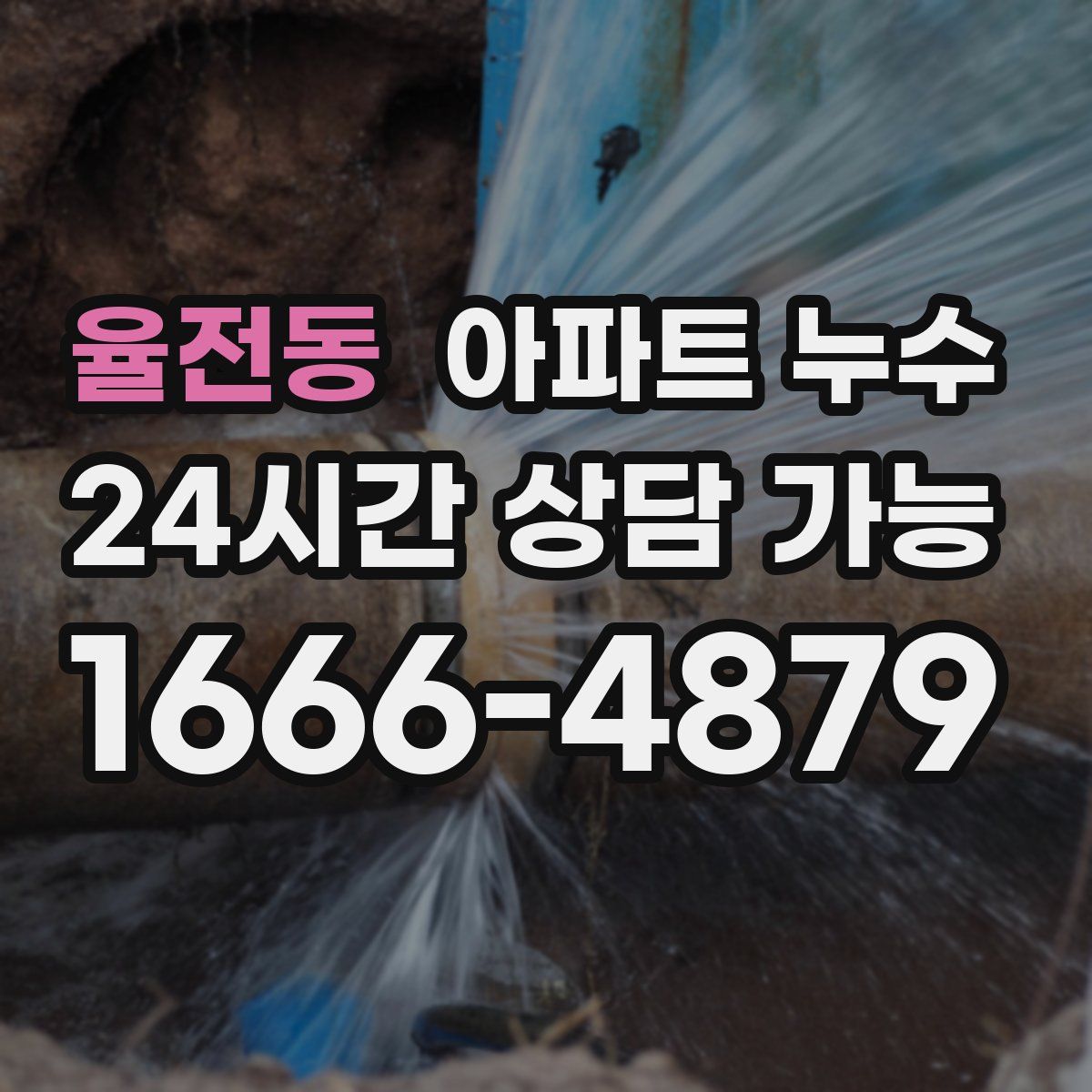 율전동 아파트 누수탐지