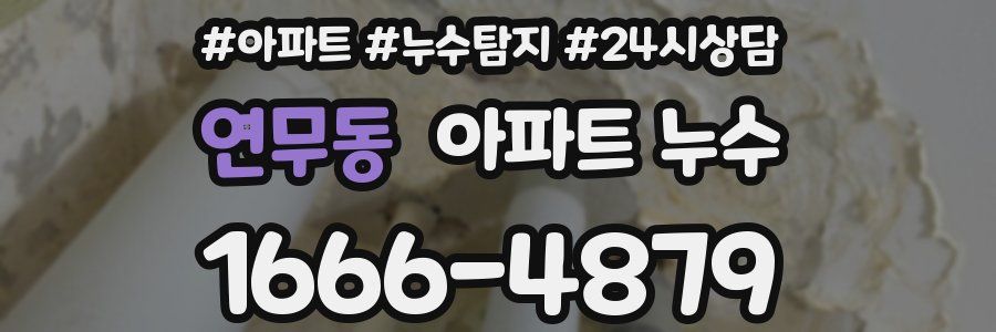 연무동 누수탐지