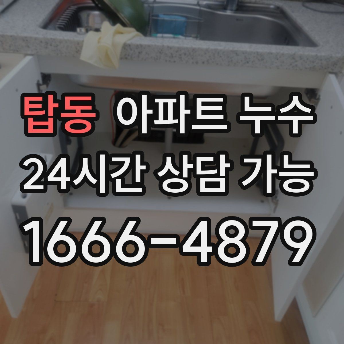 탑동 아파트 누수 곰팡이만 늘고 물자국은 적을 때