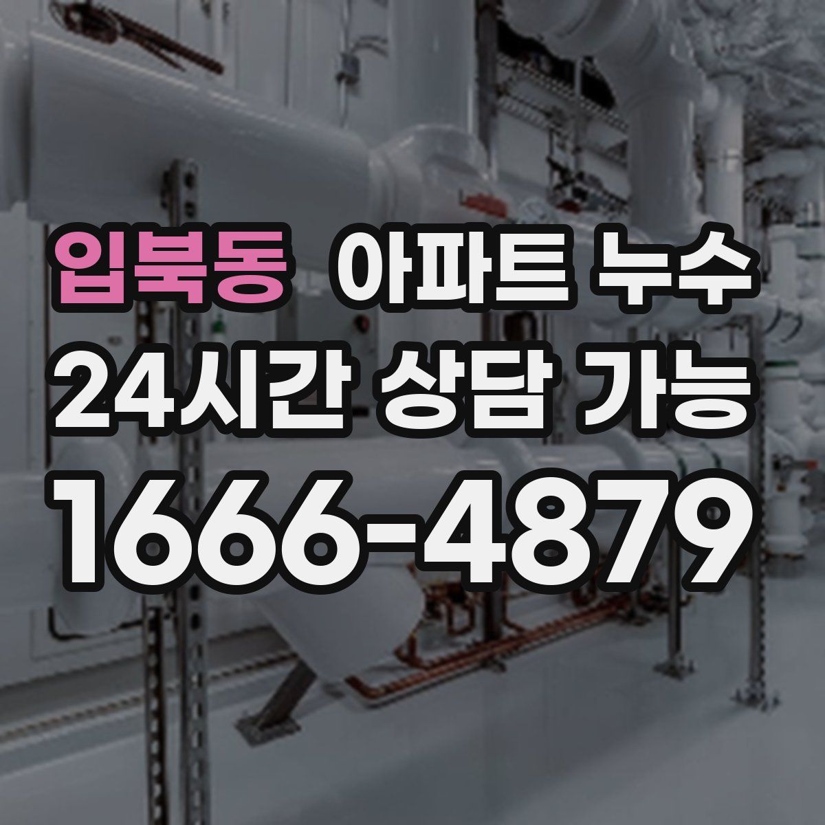 입북동 아파트 누수탐지